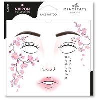 Набор переводных мейкап тату FACE TATTOOS Nippon Sakura