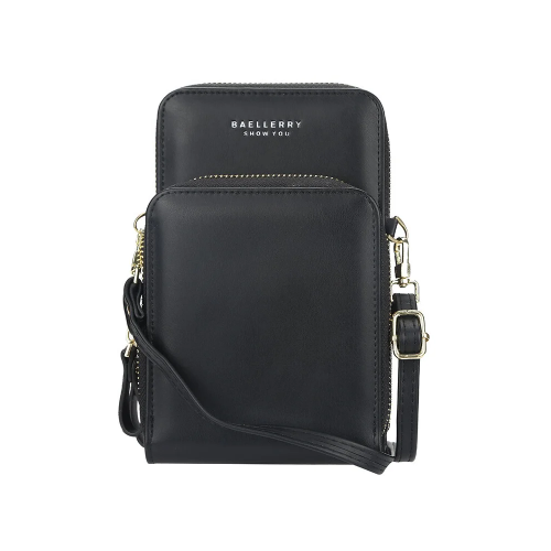 фото Сумка женская homzon, без ремешка, черная