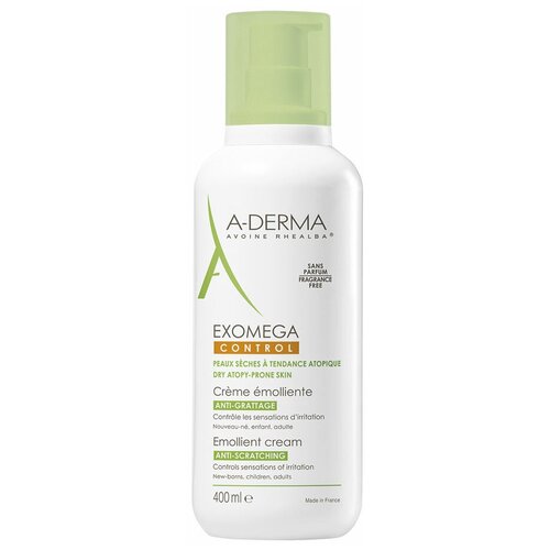 A-Derma Крем Exomega Control смягчающий, 400 мл