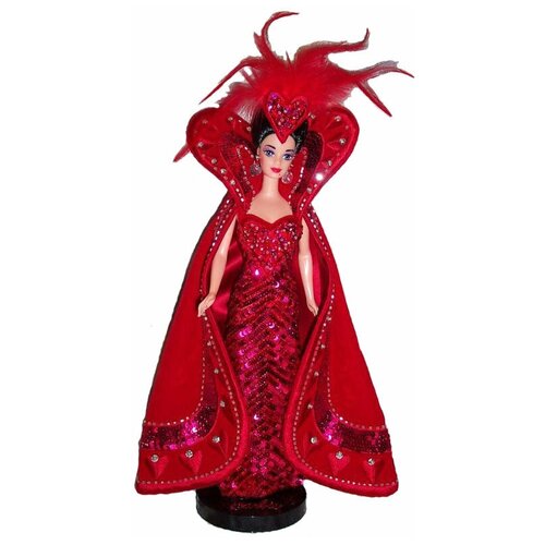 Кукла Barbie Королева сердец от Боба Маки, 12046 кукла barbie сверкающая брюнетка от боба маки 29 см b0585