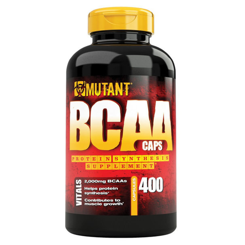 Бцаа капсулес / BCAA Capsules Mutant 400капс. незаменимые аминокислоты mutant всаа 9 7 с электролитами 348 г арбуз