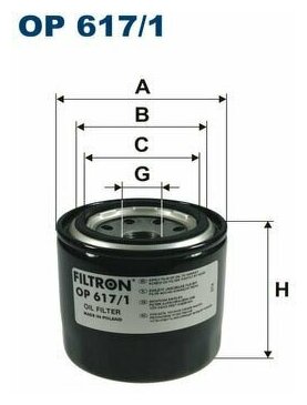 Масляный фильтр Filtron - фото №4