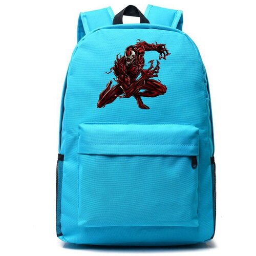 Рюкзак Красный веном - Карнаж (Spider man) голубой №6 рюкзак красный веном карнаж spider man зеленый 6