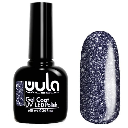 wula гель лак holographic gel coat 10 мл голографический WULA гель-лак для ногтей Gel Coat Brilliance, 10 мл, 436 светская львица