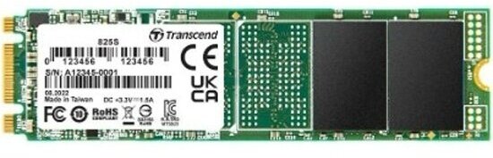 Накопитель Transcend SSD M.2 MTS825 Series 250GB SATA3, 3D NAND, (TS250GMTS825S)