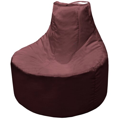 фото Пазитифчик кресло-мешок банан бордовый оксфорд
