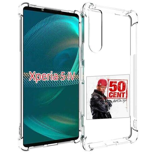 Чехол MyPads 50 Cent - Still On Top для Sony Xperia 5 IV (5-4) задняя-панель-накладка-бампер