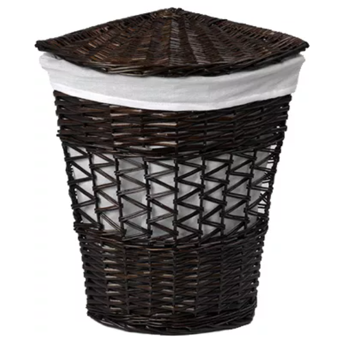 WasserKRAFT WB-270-L Salm Корзина для белья 41х41 см, коричневая