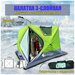 Зимняя палатка куб 3-слойная для рыбалки, мобильной бани и отдыха на природе
