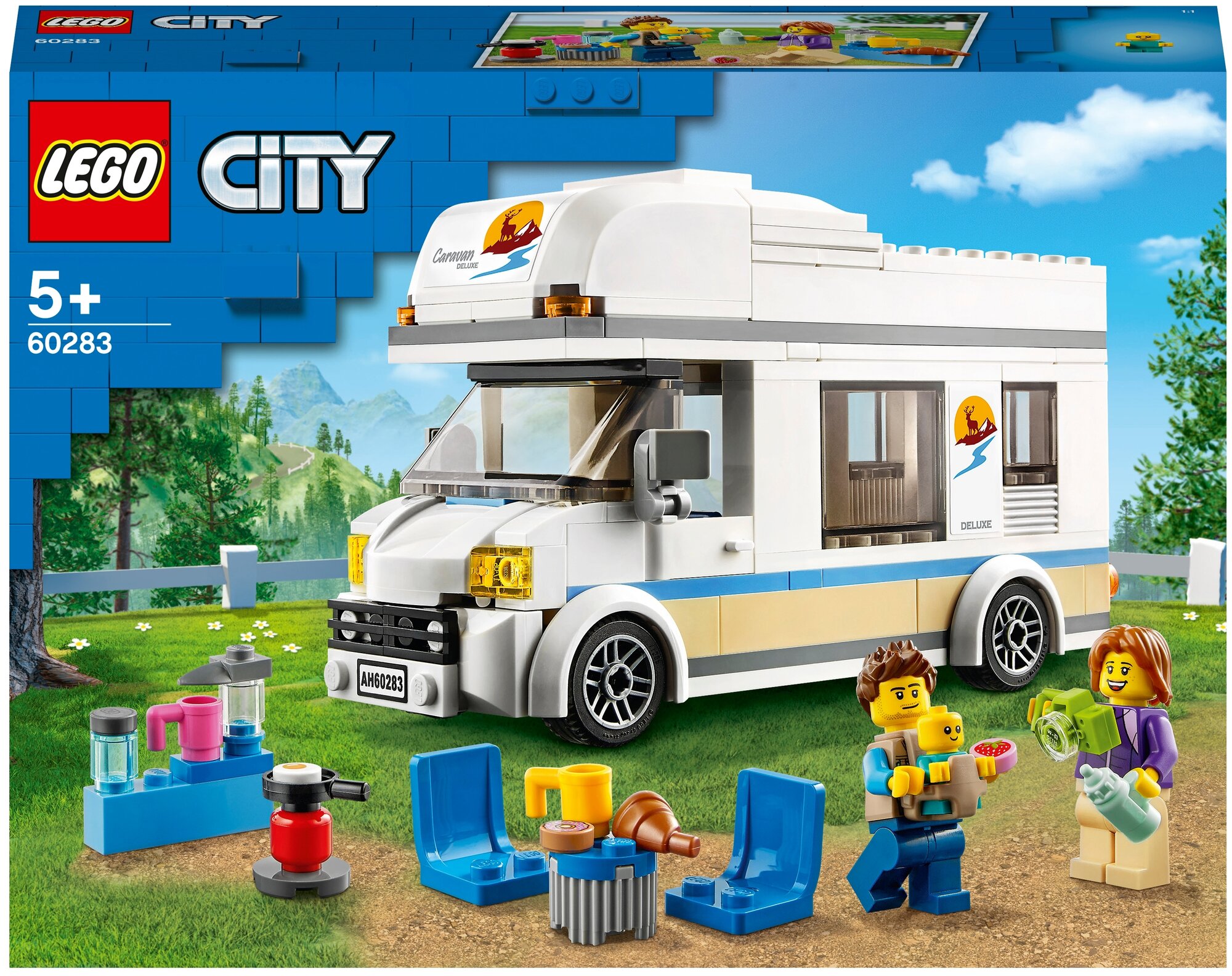 Конструктор LEGO City 60283 Отпуск в доме на колёсах