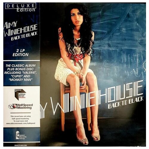 Виниловые пластинки, Island Records Group, AMY WINEHOUSE - Back To Black (2LP) виниловые пластинки maschina records sandra back to life 2lp