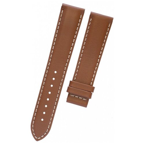 фото Коричневый кожаный ремешок tissot t610043763, теленок, 20/18, без замка, для часов tissot gentleman t927.407