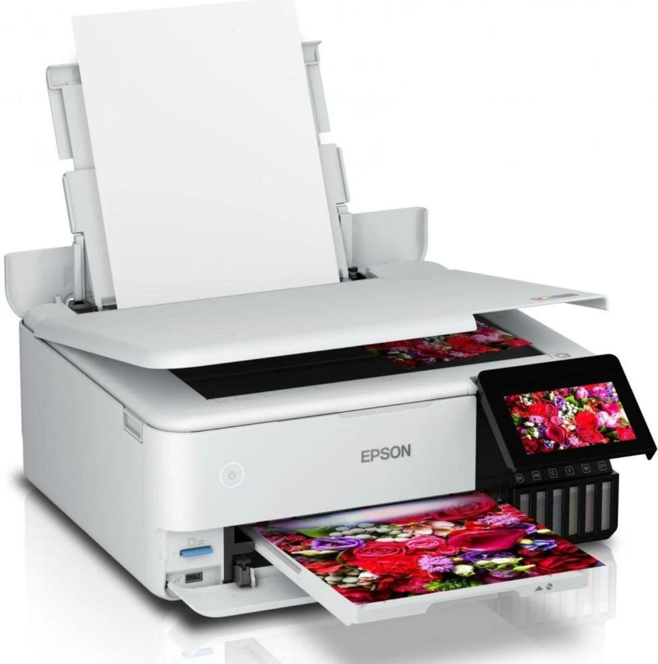 МФУ струйное Epson EcoTank L8168, цветн., A4