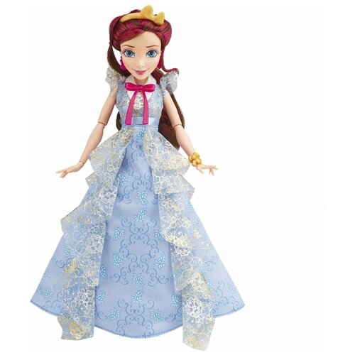 фото Кукла hasbro disney descendants светлые герои в платье для коронации джейн, 29 см, b3125