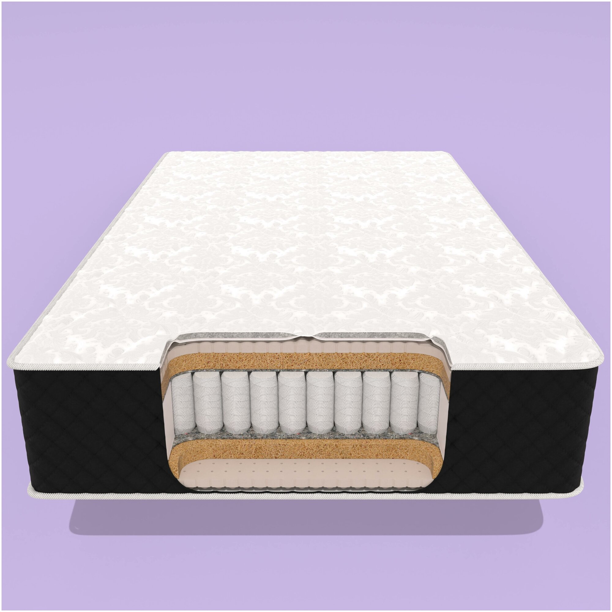 Двухсторонний матрас XMATRAS Hard Plus TFK Relief 3 размер 80х200, высотой 30 см, жесткость высокая