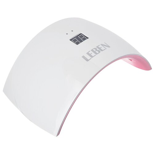 Leben Лампа для сушки ногтей 263-011, UV белый лампа для сушки гель лаков