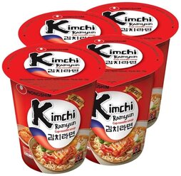 NONGSHIM Лапша быстрого приготовления Кимчи Рамен, 75 г