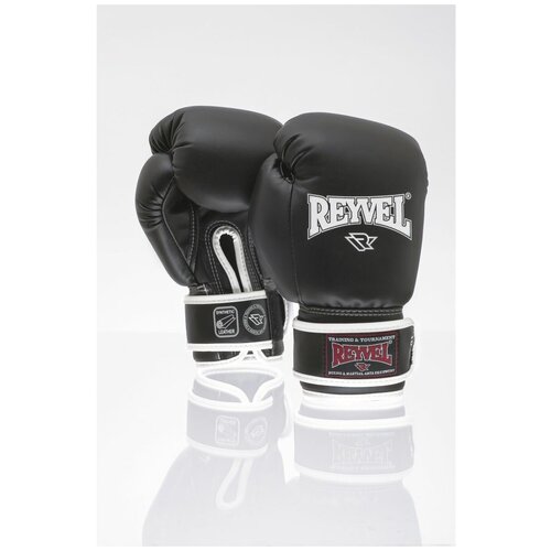 Перчатки боксёрские REYVEL RV-101 винил (Черный)