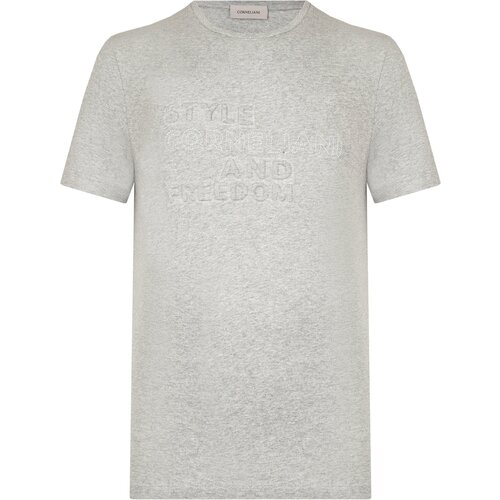 фото Футболка corneliani серый