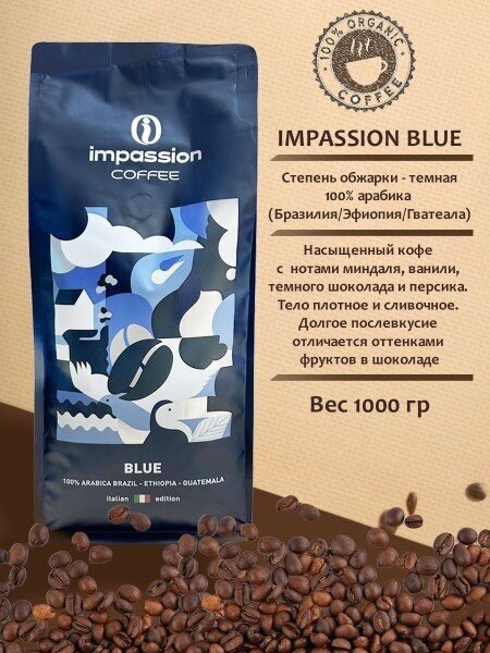 Кофе Impassion Blue - фотография № 1