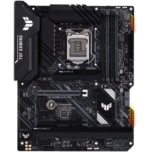 Материнская плата Asus TUF GAMING H570-PRO Soc-1200 Intel H570 4xDDR4 ATX AC`97 8ch(7.1) 2.5Gg RAID+