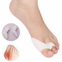 Силиконовые разделители для пальцев ног / Корректор для большого и указательного пальца ног, 2 шт