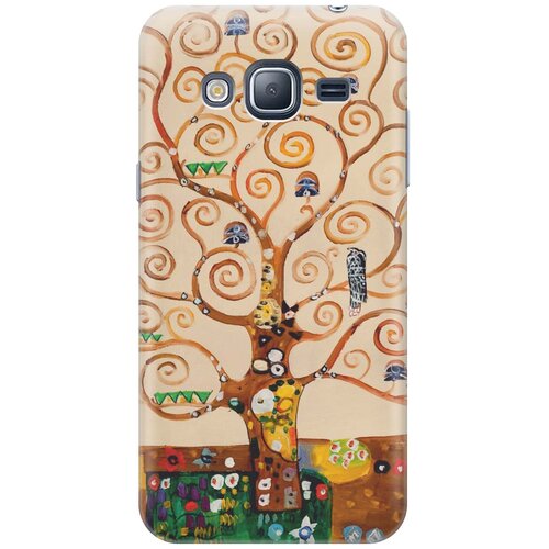 фото Cиликоновый чехол на samsung galaxy j3 (2016) / самсунг джей 3 2016 с принтом "климт" gosso