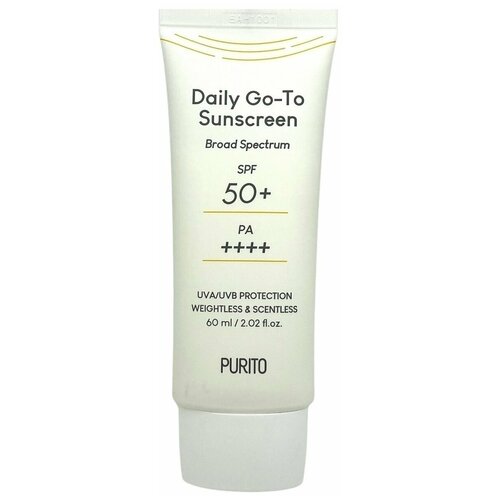 Солнцезащитный крем для чувствительной кожи [Purito] Daily Go-To Sunscreen SPF50+ PA++++