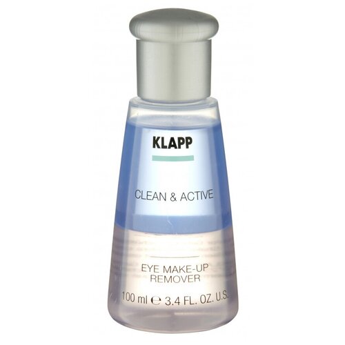 Klapp двухфазное средство для снятия макияжа с глаз Clean & Active Eye Make-Up Remover, 100 мл klapp средство для снятия макияжа c глаз eye make up remover 100 мл klapp clean