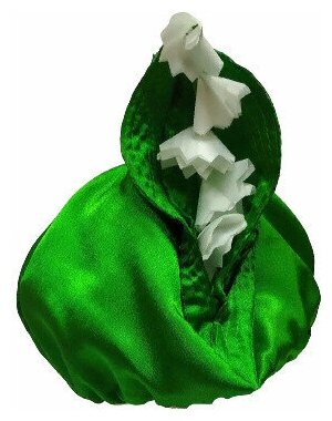 Карнавальный головной убор-цветок "Ландыш"