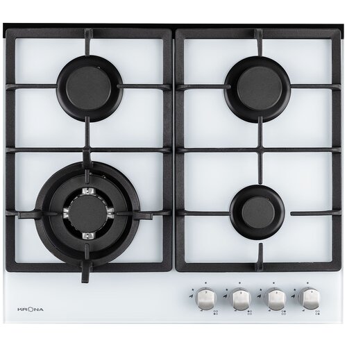 Варочная панель KRONA ARMONIA 60 WH газовая белая 1739000₽