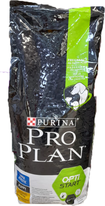 Сухой корм для щенков Pro Plan Optistart Large Athletic Puppy с курицей и рисом 12кг Purina Pro Plan - фото №9