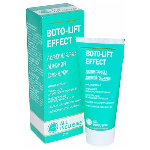 All Inclusive гель-крем для лица лифтинг-эффект дневной Boto-lift Effect, 50 мл крем для лица all inclusive boto lift effect гель крем лифтинг эффект