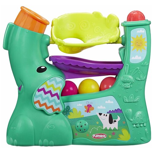 Развивающая игрушка Playskool Веселый слоник (B5846), зеленый