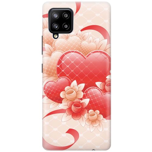 фото Cиликоновый чехол на samsung galaxy a42 / самсунг а42 с принтом "с любовью" re:pa
