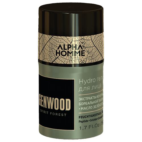 ESTEL Genwood Гель-крем для лица, 50 мл/60 г estel косметический набор alpha homme genwood для бритья shave