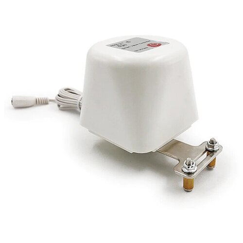 Умный кран с электроприводом для умного дома Wi-Fi, вода и газ, работает с Apple HomeKit и Siri - белый