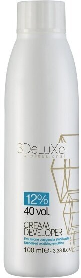 Крем-окислитель 3DELUXE Professional Cream Developer 12% (40Vol), 100 мл