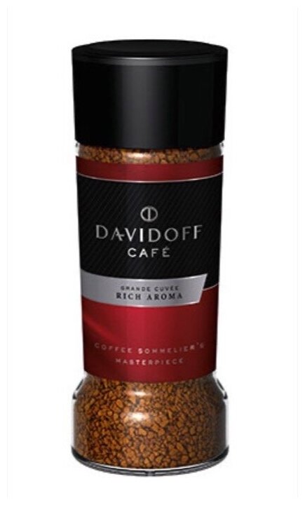 Кофе растворимый Davidoff Rich Aroma, стеклянная банка, 100 г - фотография № 15