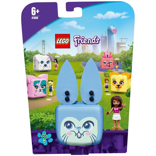 lego® friends 41033 пропаганда водопада в джунглях Конструктор LEGO Friends 41666 Кьюб Андреа с кроликом, 45 дет.