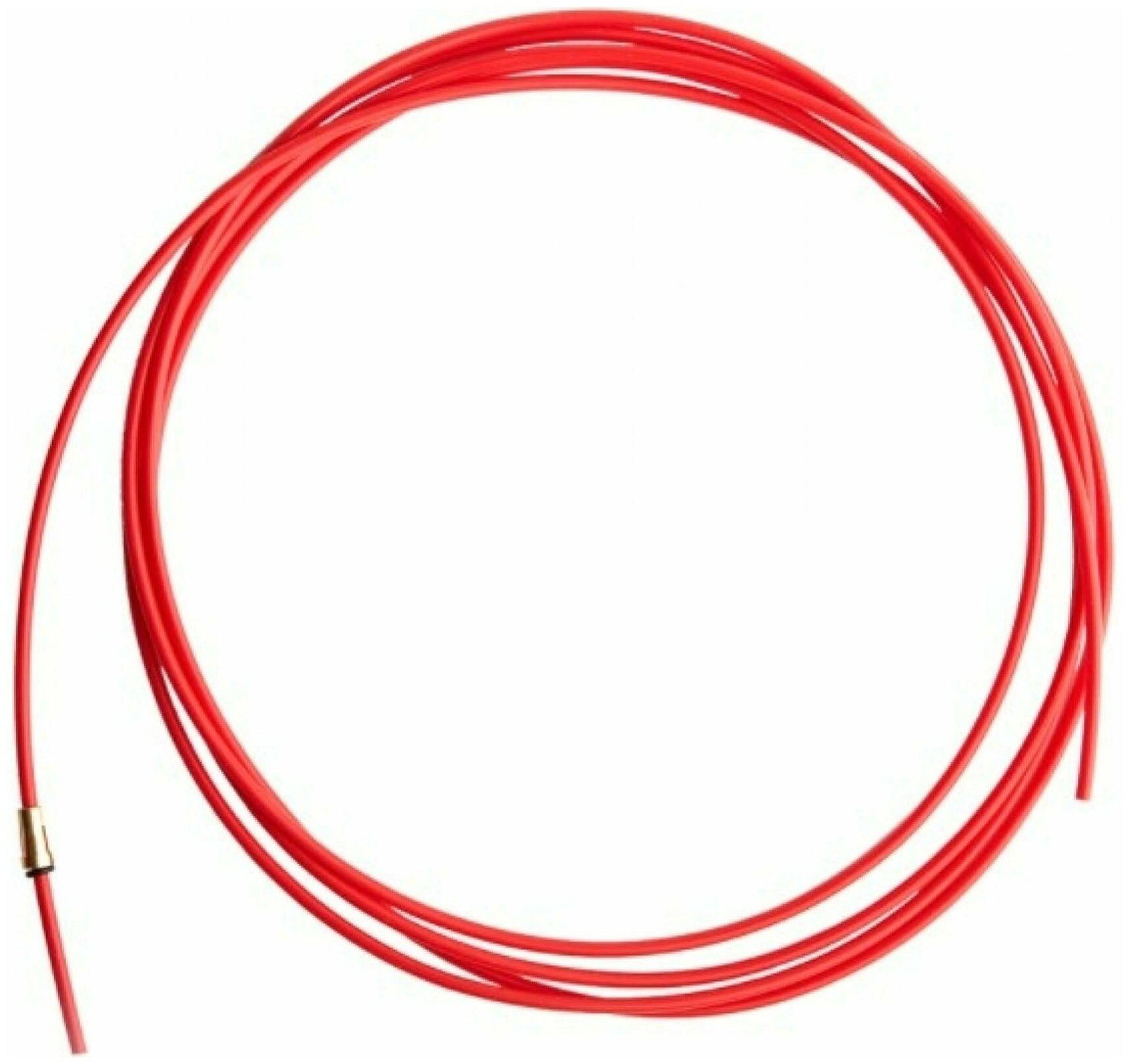 Канал направляющий тефлоновый 1.0-1.2 Красный 4,5 м Сварог - фотография № 4