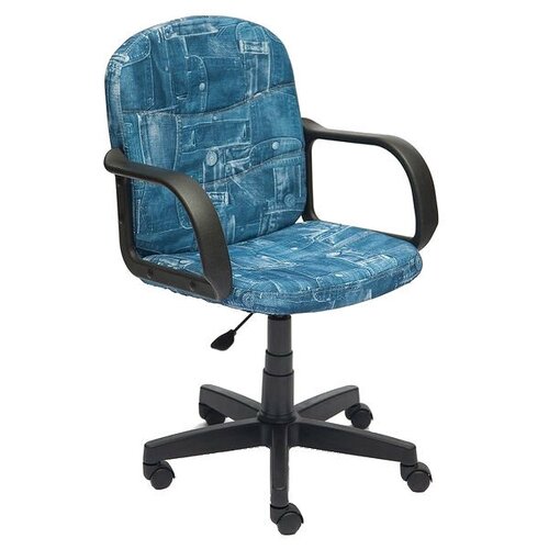 фото Компьютерное кресло tetchair багги офисное, обивка: текстиль, цвет: джинса