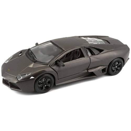 Машинка Bburago Lamborghini Reventon 18-21041 1:24, 17 см, серый..