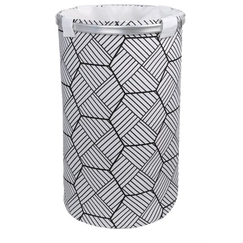 фото Корзина для белья на завязках белая fx-1033b fixsen