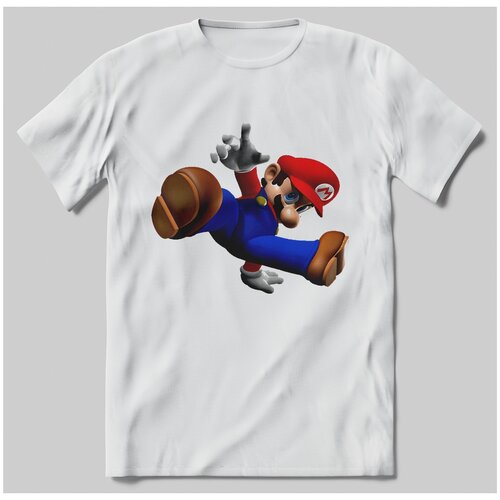 фото Футболка с принтом mario - 125 brut-shop