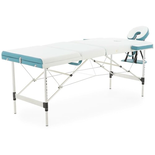 Массажный стол MED-MOS JFAL01A 3-х секционный белый 18500₽