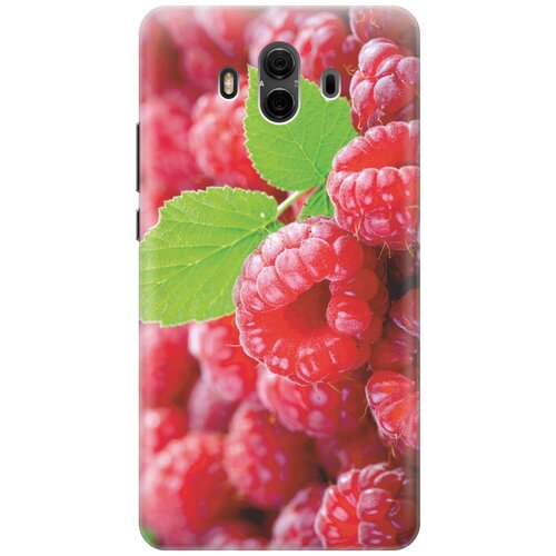фото Cиликоновый чехол на huawei mate 10 / хуавей мейт 10 с принтом "малинка" gosso