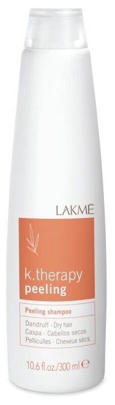 Шампунь против перхоти Lakme Peeling Shampoo Dandruff Dry Hair для сухих волос, 300 мл