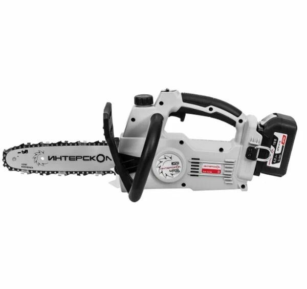 фото Пила цепная аккум. ИНТЕРСКОЛ ПЦА-10/18 10"