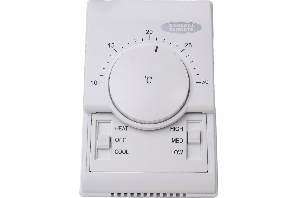 General Climate Пульт управления (механ, универсальный 2/4х труб.) GR-107U — фото 1